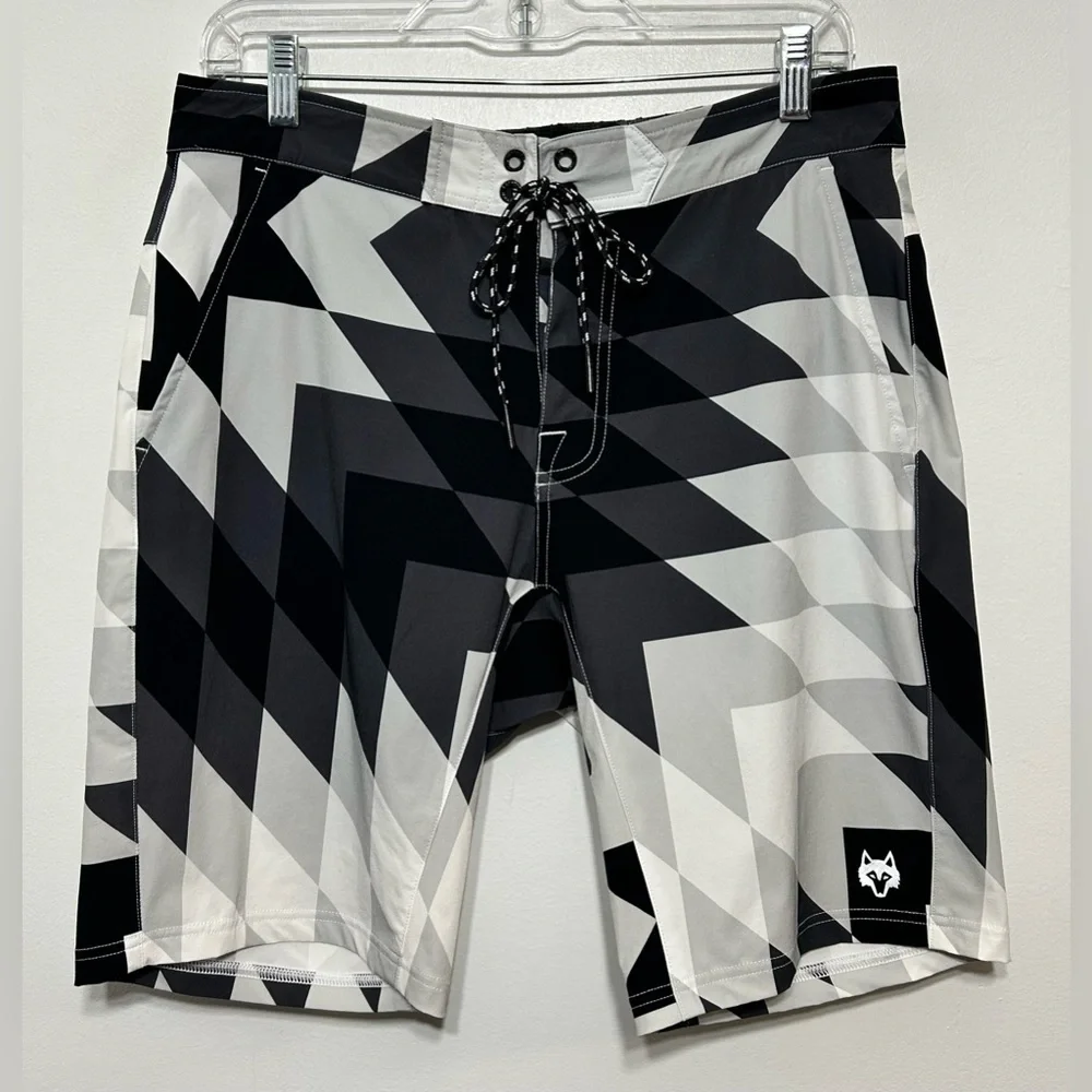 Greyson Big Sky Indian Wells Arctic Board Shorts Men’s Size 32